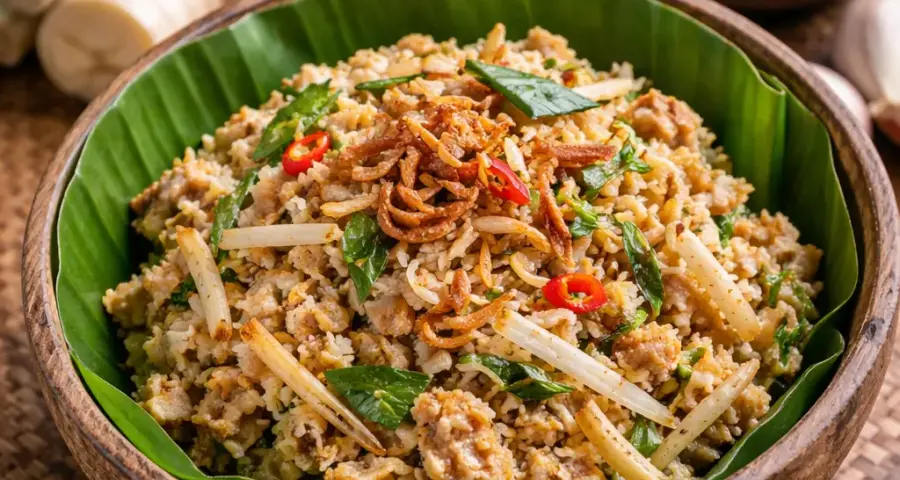 Rebung lawar : The Classic Balinese Salad