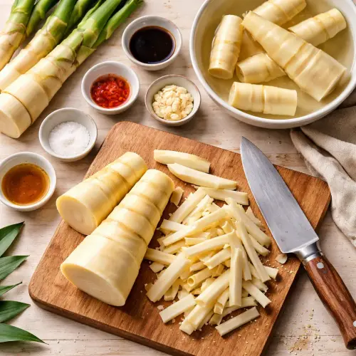 Bamboo Shoots, bamboo shoot, bamboo shoot cooking guide, how to cook bamboo shoots