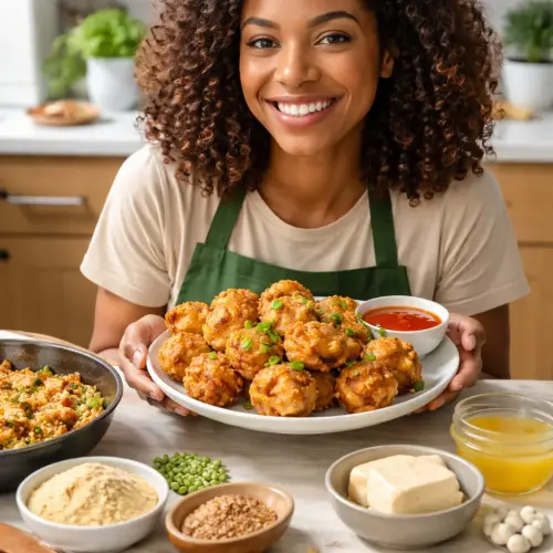 Brown Girl Vegan Nasi Goreng Nugget