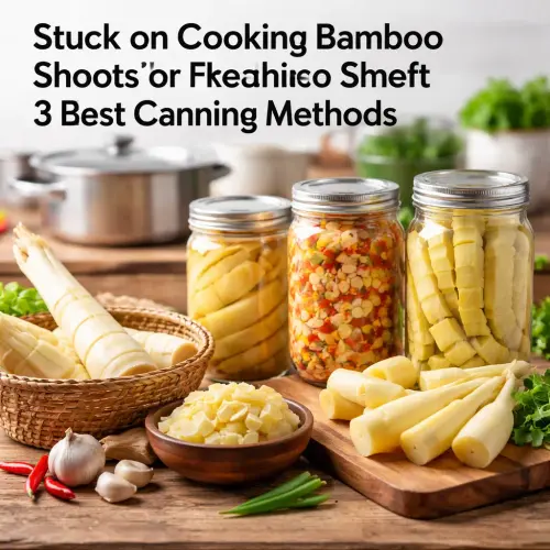 cooking bamboo shoots without the smell