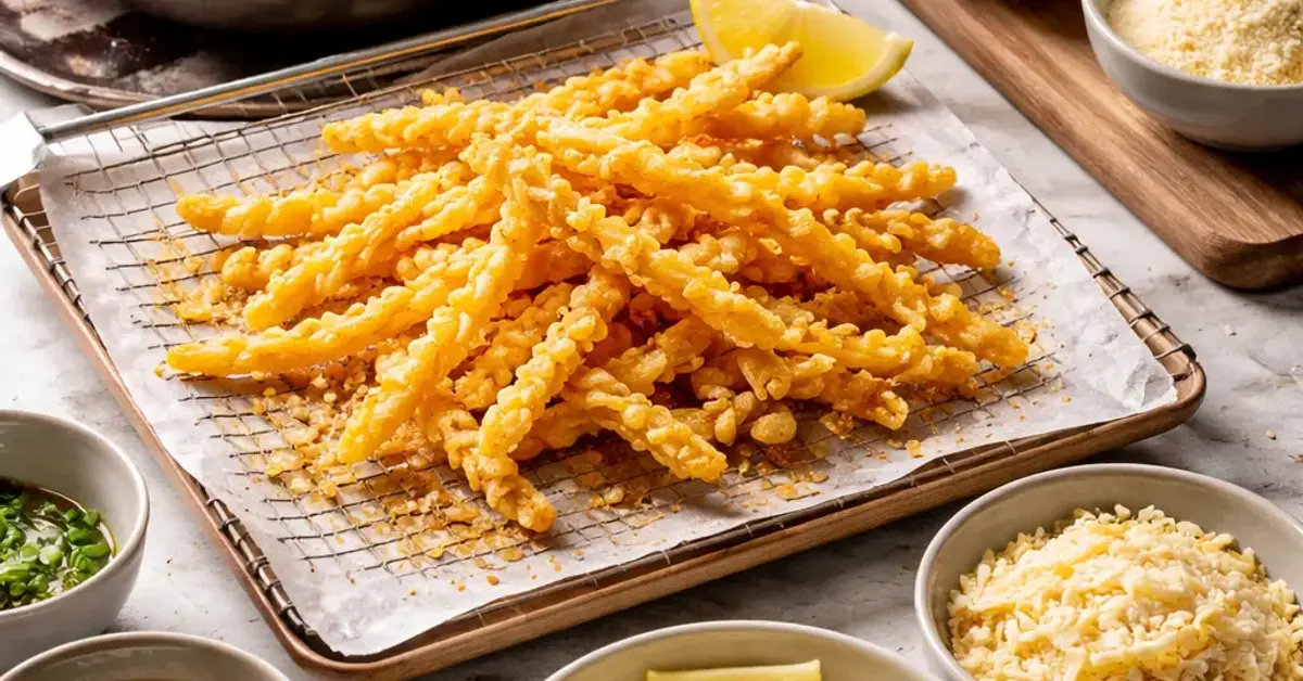 deep-fry bamboo shoots for crispy toppings, deep fry bamboo shoots, crispy bamboo shoot toppings
