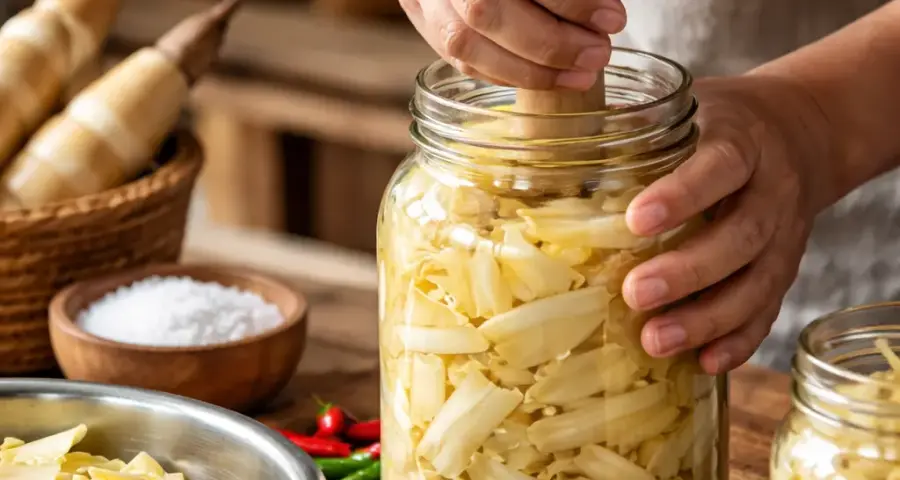 Why Fermenting Bamboo Shoots Requires Careful Technique