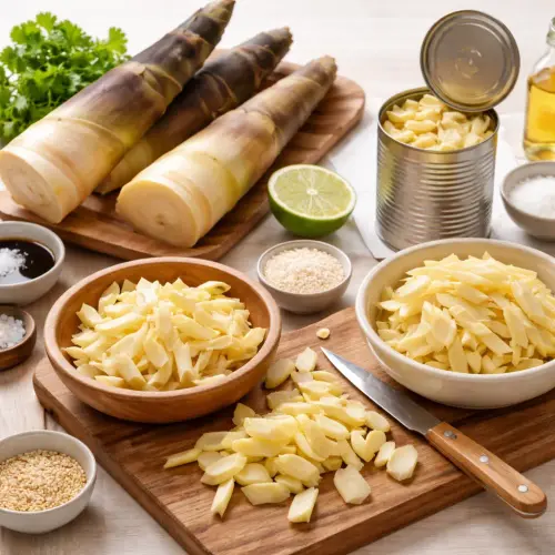 Fresh vs. Canned Bamboo Shoots