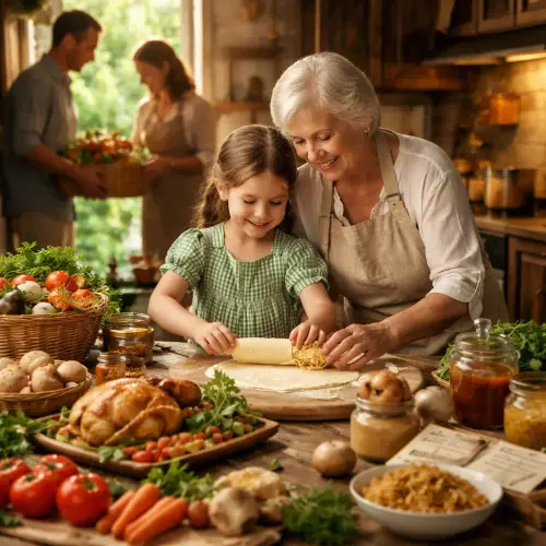 Grandma's Recipes, grandma's recipes, from earth to plate, farm to table recipes