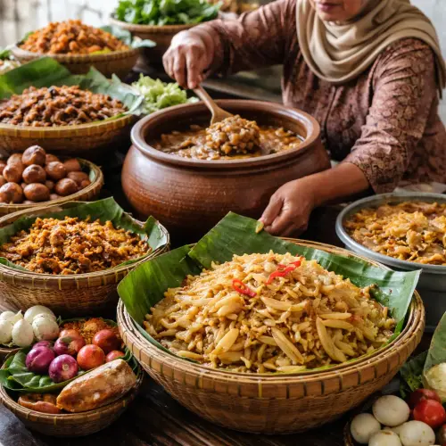 gudeg seller recipes, gudeg Semarang recipe, sweet rebung flavor, Semarang street food story