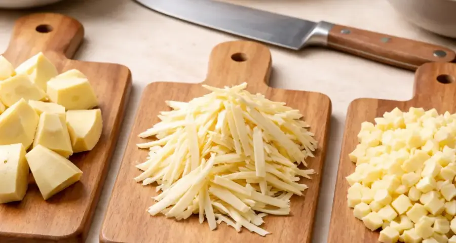 Common Mistake #1: Using One Cut for All Three Dishes