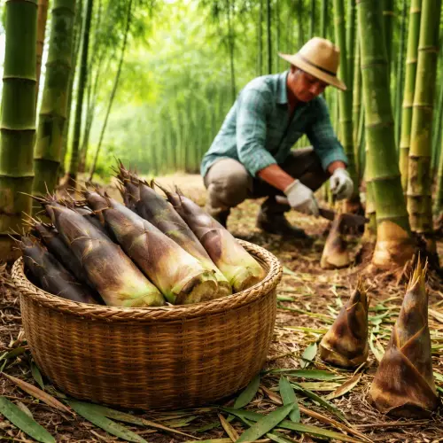 harvesting bamboo shoots makes bamboo grow better