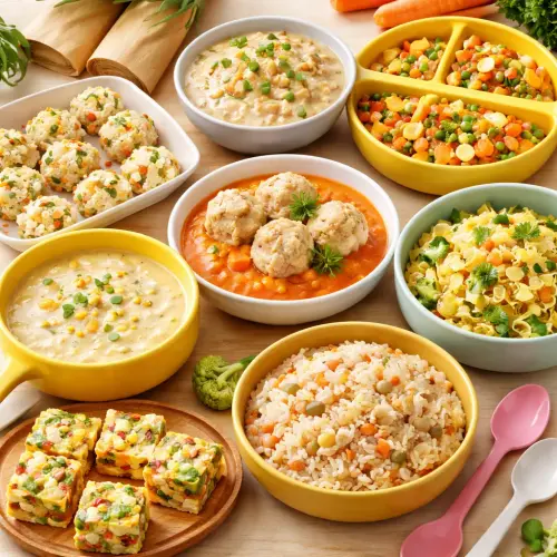 healthy baby food (MPASI) ideas using soft bamboo shoots for toddlers 1+ year
