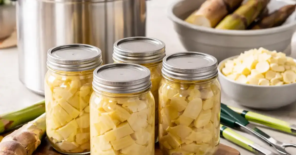 how to can bamboo shoots, can bamboo shoots, pressure canning bamboo shoots, home canning bamboo shoots