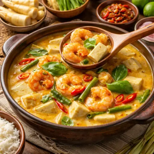 Javanese Sayur Lodeh Rebung