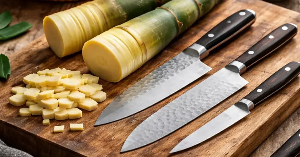 knives for cutting bamboo shoots, bamboo shoot knife, best knife for cutting bamboo shoots, bamboo shoot preparation tools
