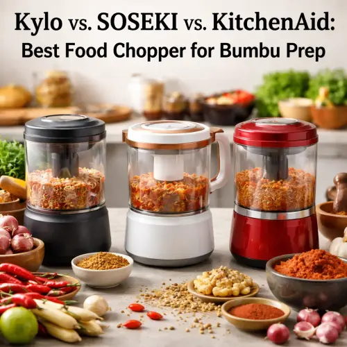 Kylo vs SOSEKI vs KitchenAid food chopper
