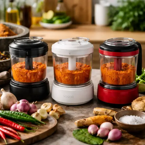 Kylo vs SOSEKI vs KitchenAid food chopper, food chopper review, Kylo vs SOSEKI vs KitchenAid, bumbu prep chopper