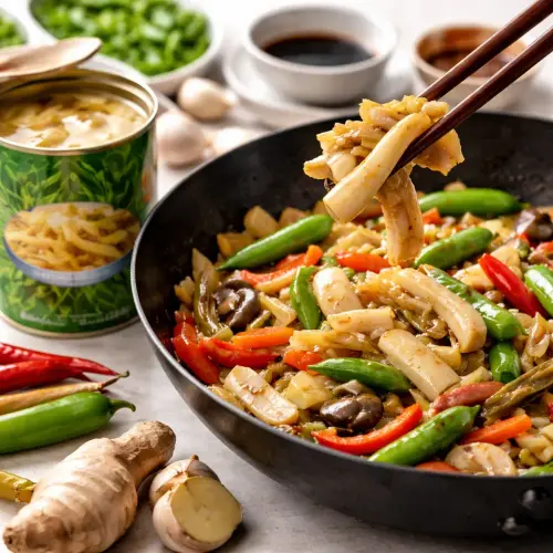 Lam Sheng Kee Saline Bamboo Shoots 400g stir-fry review, Lam Sheng Kee saline bamboo shoots, salty bamboo shoots stir-fry review, Lam Sheng Kee bamboo shoots 400g