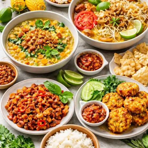 Manado Cuisine and Soto Madura veganized