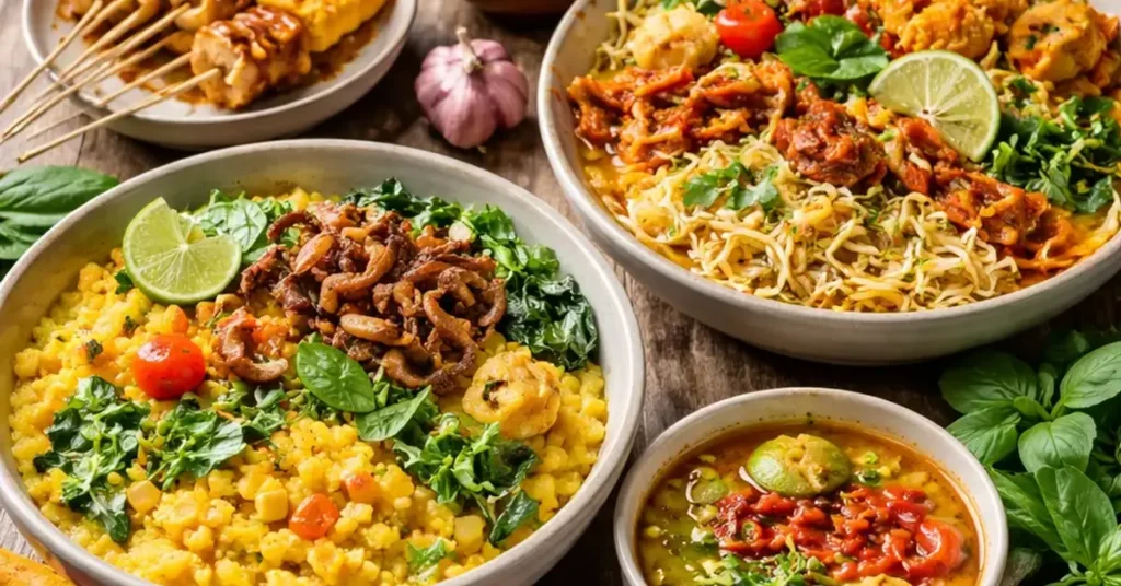 Manado Cuisine and Soto Madura veganized, Manado cuisine vegan, Soto Madura vegan recipe, vegan Indonesian adventure