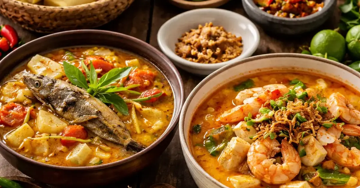 Palembang rebung traditions, Pindang soup recipe, Miso-like soup Indonesia