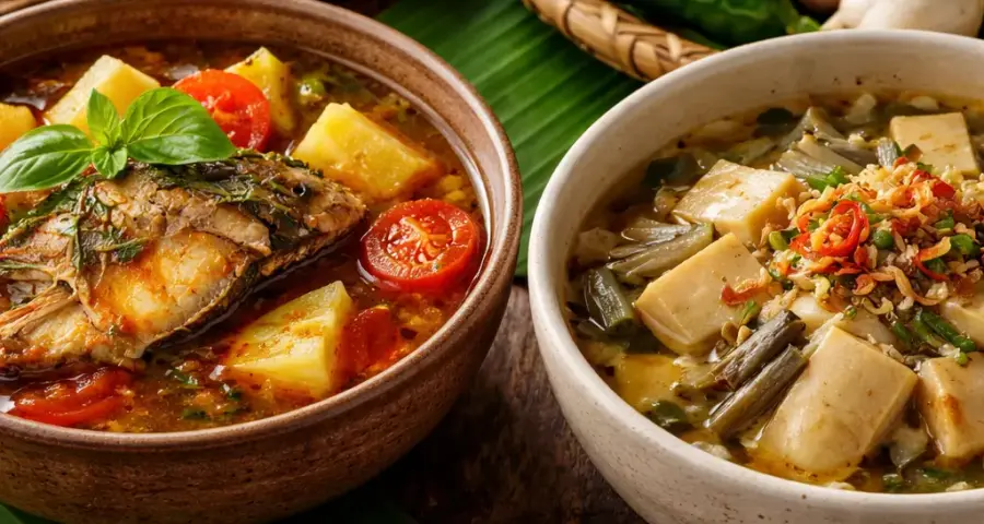Understanding the Key Broths: Pindang and Miso‑Like Soup