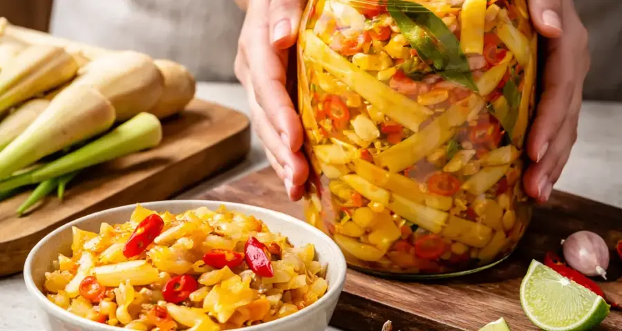 Why You’ll Love Making Pickle Bamboo Shoots Acar Rebung at Home