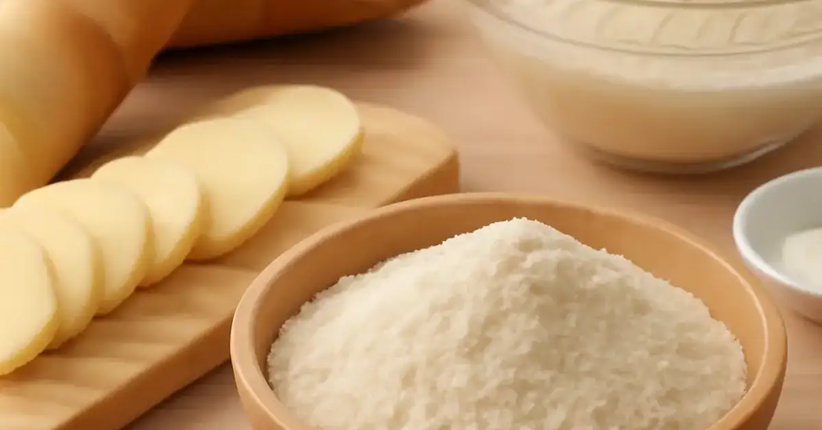 rebung flour, gluten-free baking, bamboo shoot flour recipe