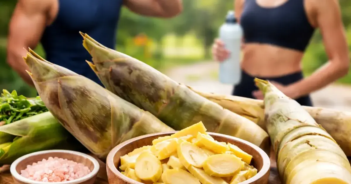 Rebung for Athletes, rebung muscle recovery, bamboo shoots hydration athletes, natural recovery foods
