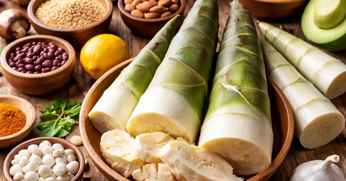Rebung nutrition guide, rebung, rebung nutrition facts, bamboo shoots macros