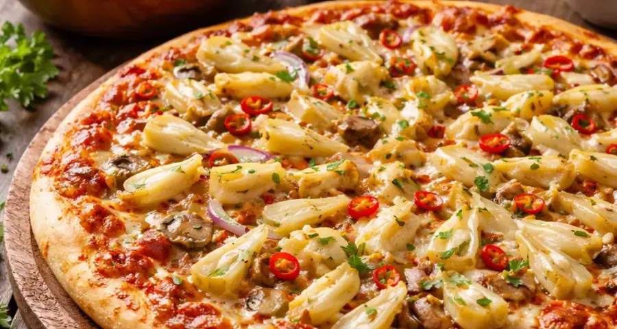 5 Steps to Prepare Rebung Pizza Topping