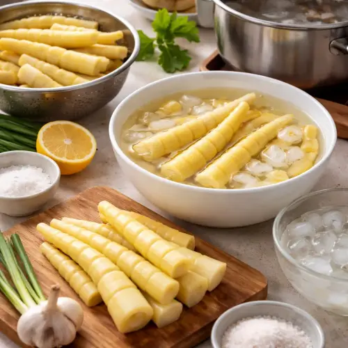 revive less fresh supermarket rebung, revive less fresh rebung, supermarket bamboo shoots sweetness, secret kitchen hacks rebung