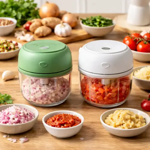 Samon vs Ecentio mini chopper 250ml, Samon mini chopper, Ecentio mini chopper, 250ml chopper comparison