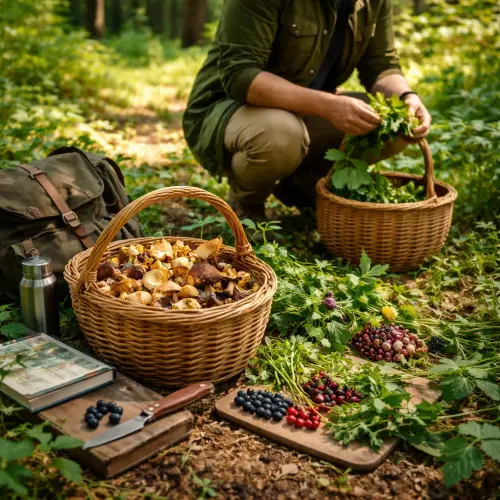 sustainable foraging, foraging, sustainability, wild edibles