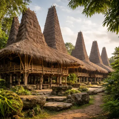 Tarung earthquake-resistant bamboo architecture philosophy Sumba traditional houses, Tarung, Sumba traditional houses, bamboo architecture philosophy