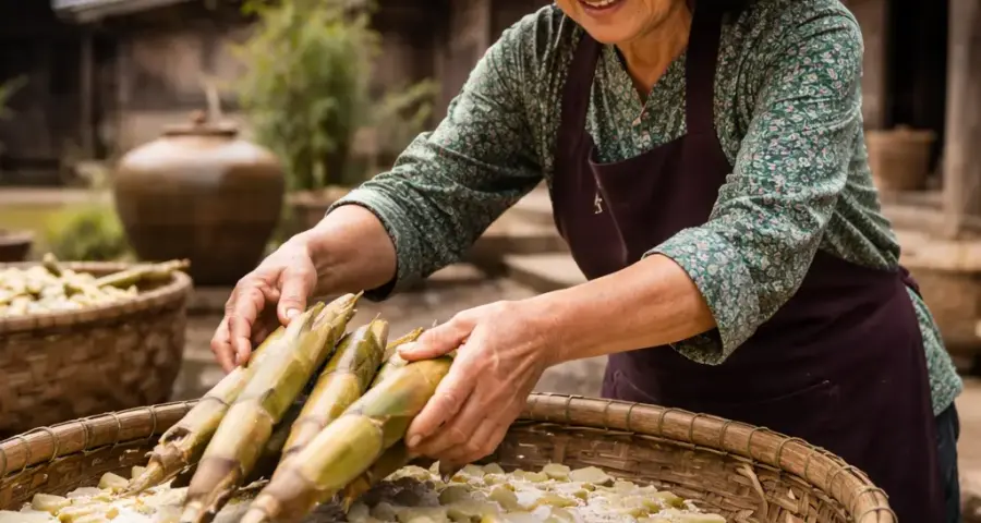 Why Traditional Bamboo Shoot Preservation in Villages Still Matters Today