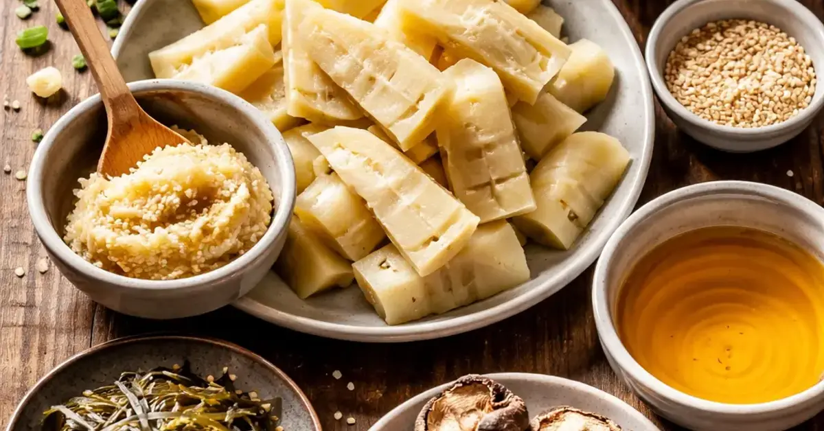 umami boosters for bamboo shoot dishes, umami boosters, bamboo shoot dishes, how to enhance umami in bamboo shoots
