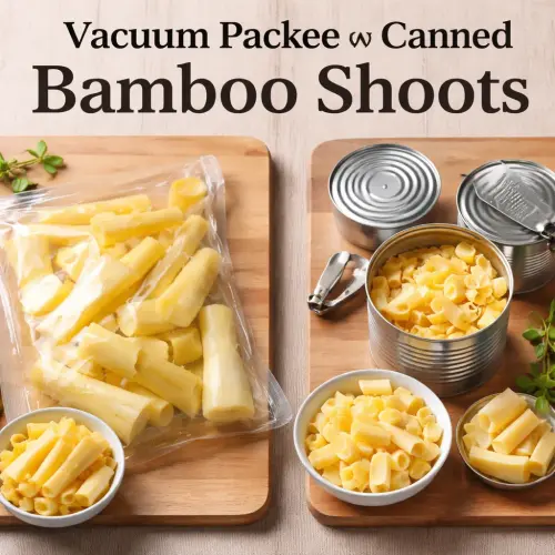 Vacuum-Packed vs. Canned Bamboo Shoots
