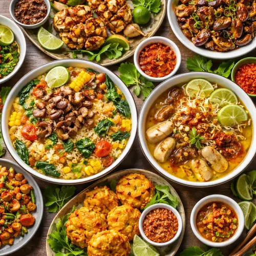 Veganized Manado Cuisine and Soto Madura