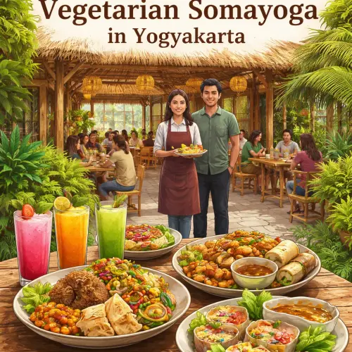 Warung Vegetarian Somayoga in Yogyakarta