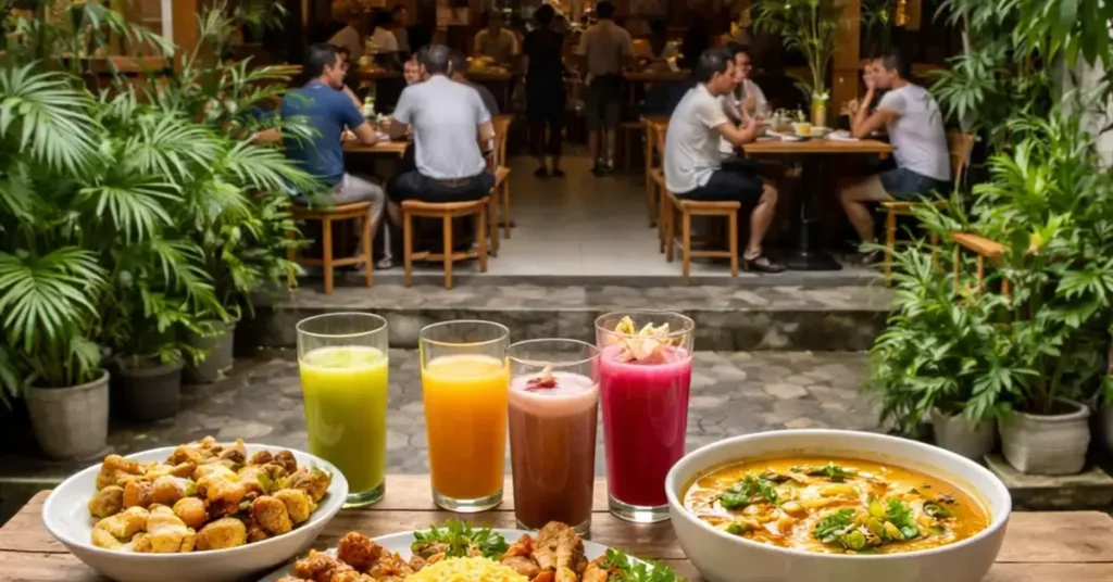 Warung Vegetarian Somayoga in Yogyakarta, warung vegetarian somayoga, plant-based food yogyakarta review