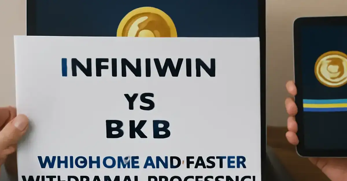 Infiniwin VS BK8 Which One Has Faster Withdrawal Processing, Infiniwin VS BK8 withdrawal speed, faster withdrawal processing Infiniwin BK8