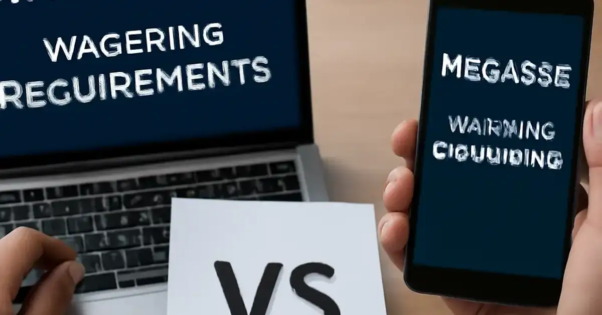 Infiniwin VS MEGA888 wagering requirements