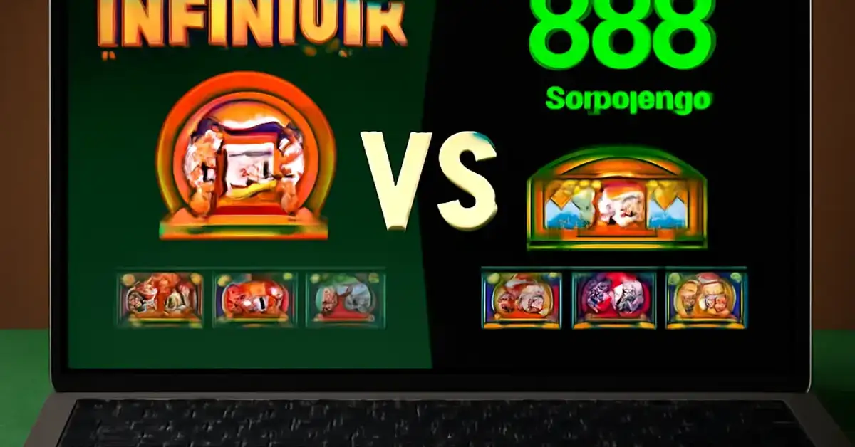 Infiniwin VS 888 Casino Which One Offers More Jackpot Games, Infiniwin VS 888 Casino, jackpot games comparison